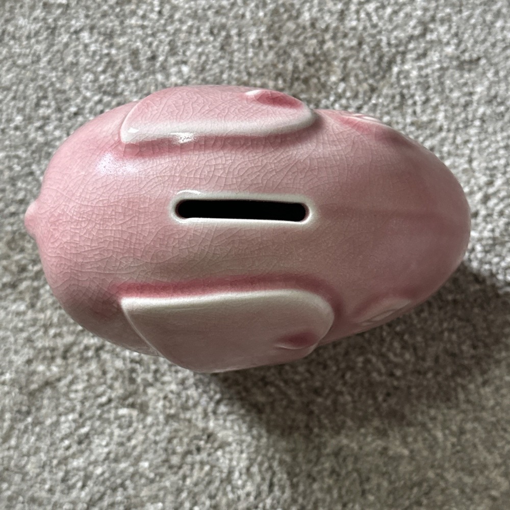 Pink Ceramic Elephant Figurine - Picture 4 of 7